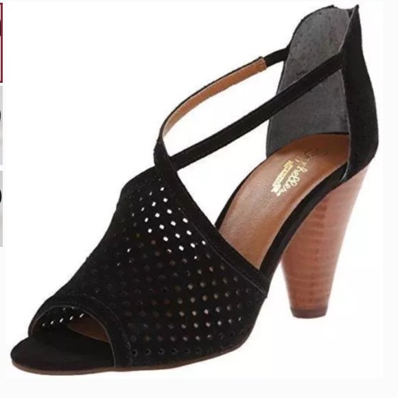Seychelles Shoes - SEYCHELLES GAMBLE LEATHER PERFORATED HEEL 7.5